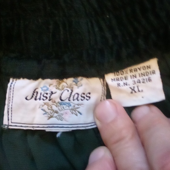 Romantic Gypsy Boho Floral Bell Sleeve Top & Green Velvet Skirt - Picture 5 of 13